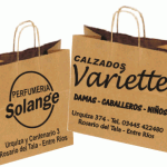 Bolsa Kraft Marrón tipo Boutique