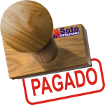 Sello común de madera